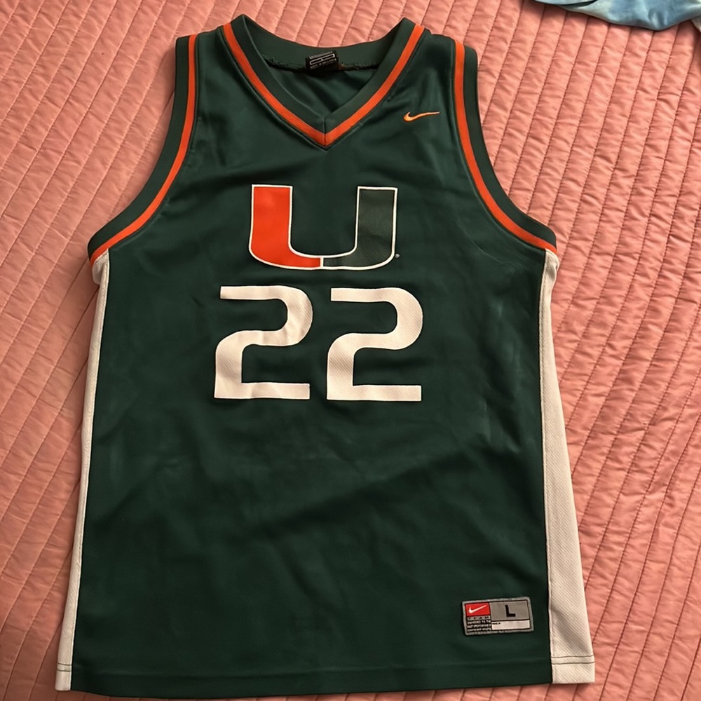 University of Miami Hurricanes Basketball Jersey